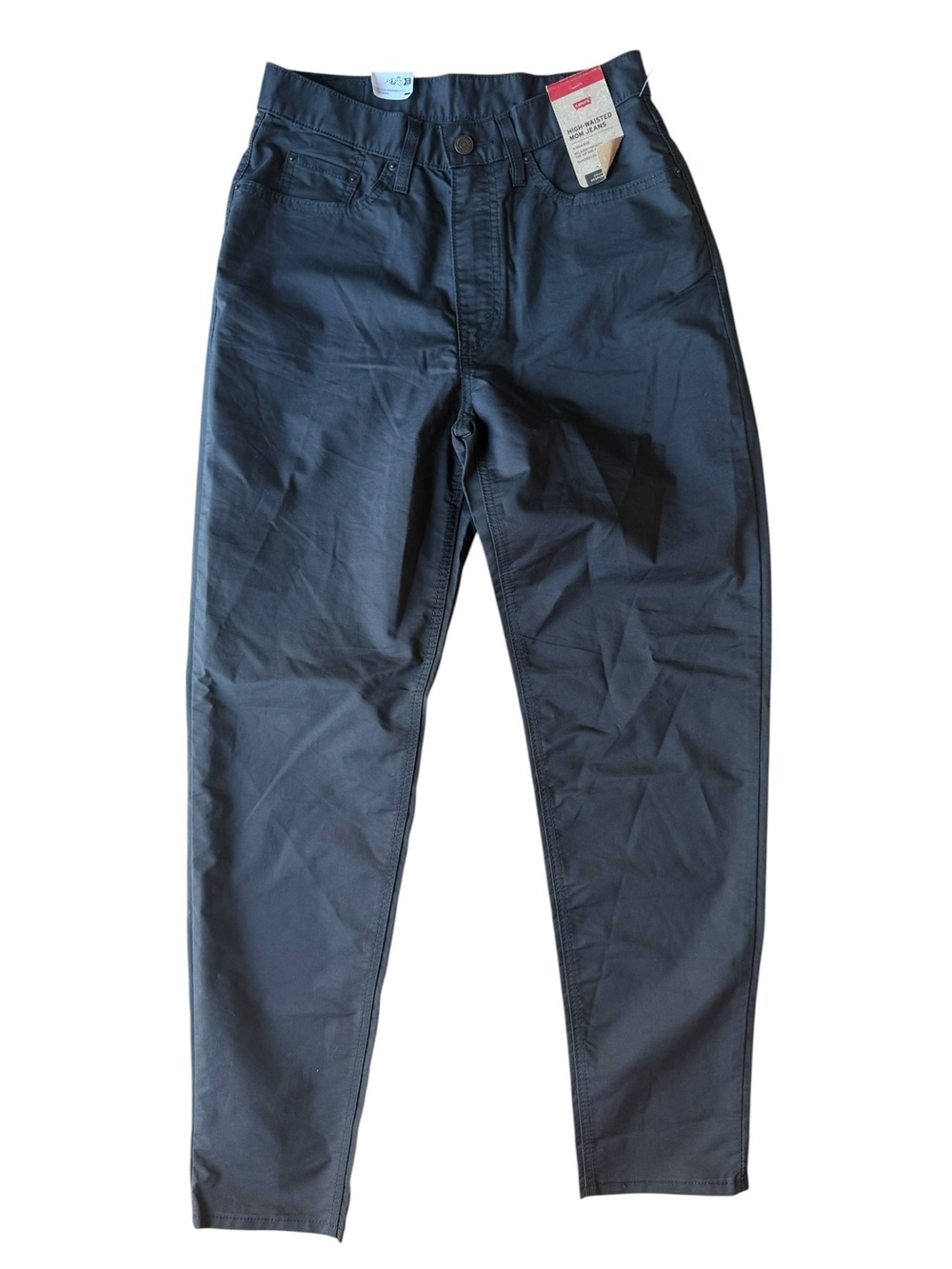 Levi's Women's black High Rise Mom “Jean” Chinos